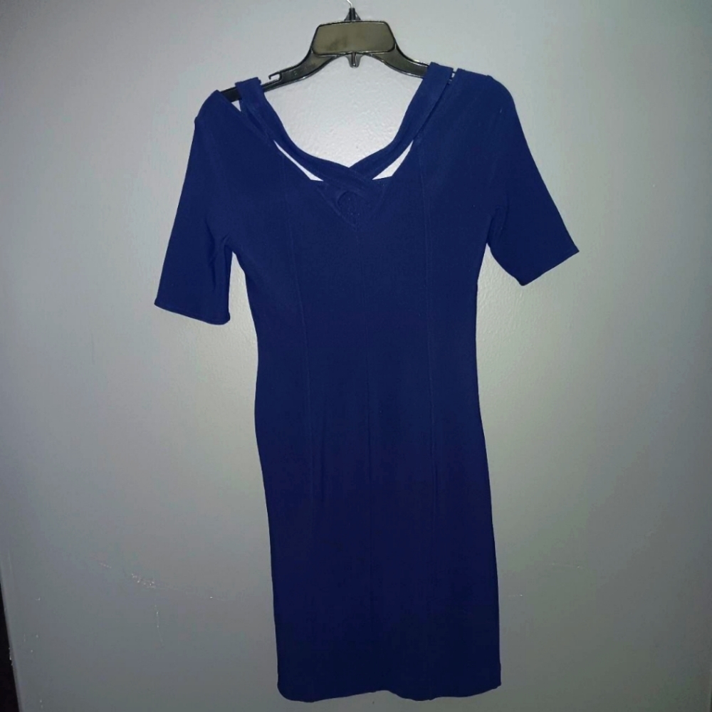 Blue Boston Proper dress